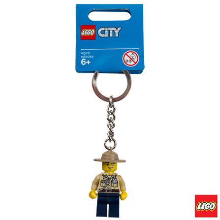 Lego Chaveiro Policia do Pantano City