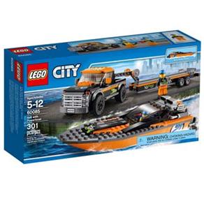 LEGO City 4x4 com Barco a Motor - 301 Peças