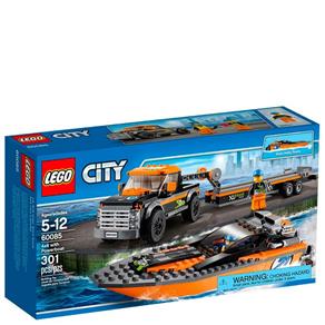 Lego City 4x4 com Barco a Motor 60085 - LEGO