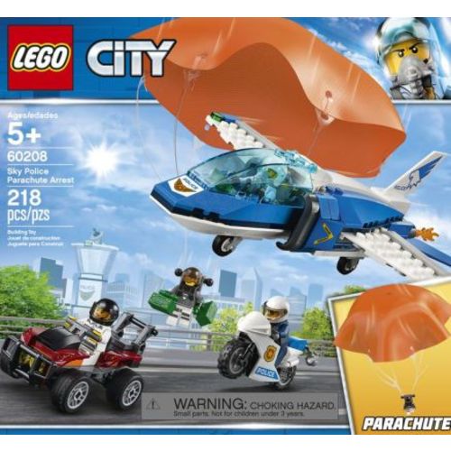 Lego City 60208 Patrulha Aérea com Paraquedas