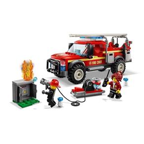 Lego City 60231 Caminhão do Chefe dos Bombeiros 201 Peças