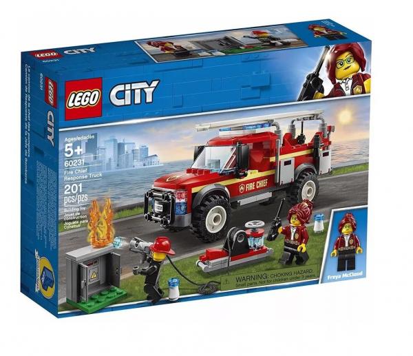 LEGO City 60231 - Caminhao do Chefe dos Bombeiros