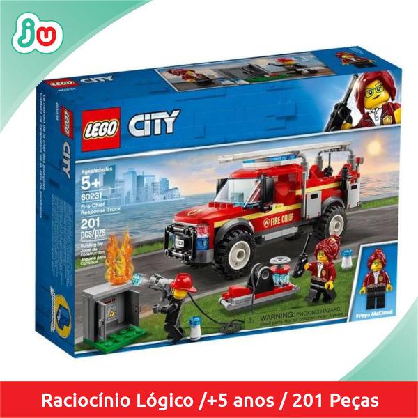 Lego City 60231 Caminhão do Chefe dos Bombeiros