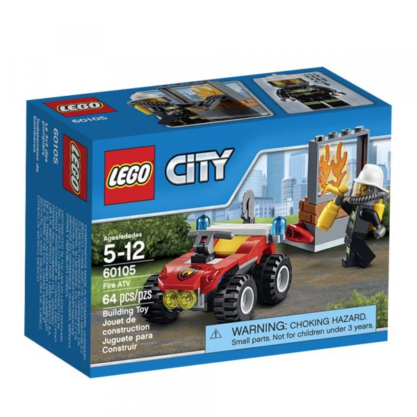 Lego City 60105 Veículo Off Road de Combate ao Fogo - LEGO