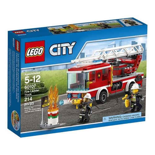 Lego City 60107 Caminhão com Escada de Combate ao Fogo- LEGO