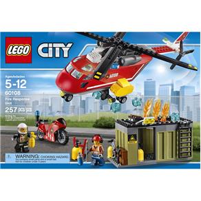 Lego City 60108 Unidade do Corpo de Bombeiros