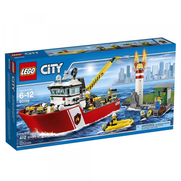 Lego City 60109 Barco de Combate ao Fogo - LEGO
