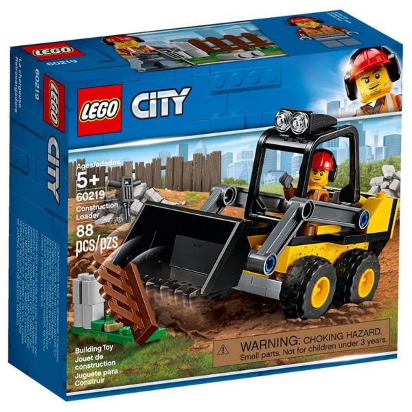 Lego City 60219 Trator Carregador da Construção 88 Peças