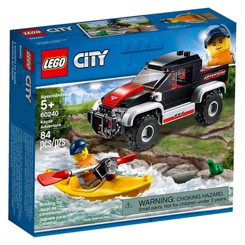 Lego City 60240 Aventura com Caiaque 84 Peças