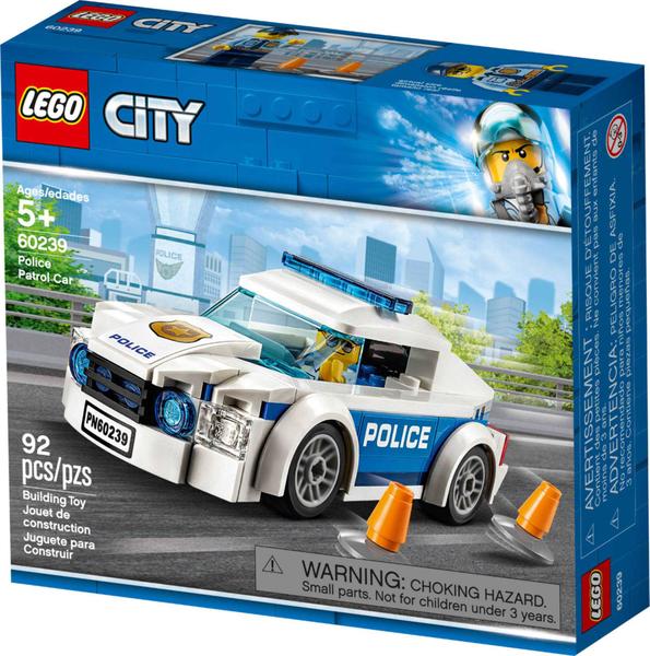 Lego City 60239 Carro Patrulha da Polícia 92 Peças