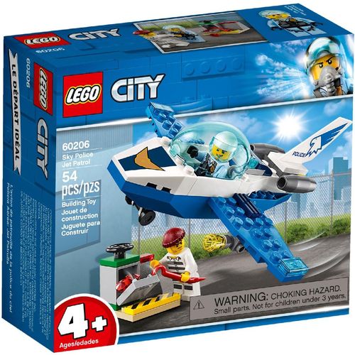Lego City 60239 Patrulha Aérea Jato Patrulha