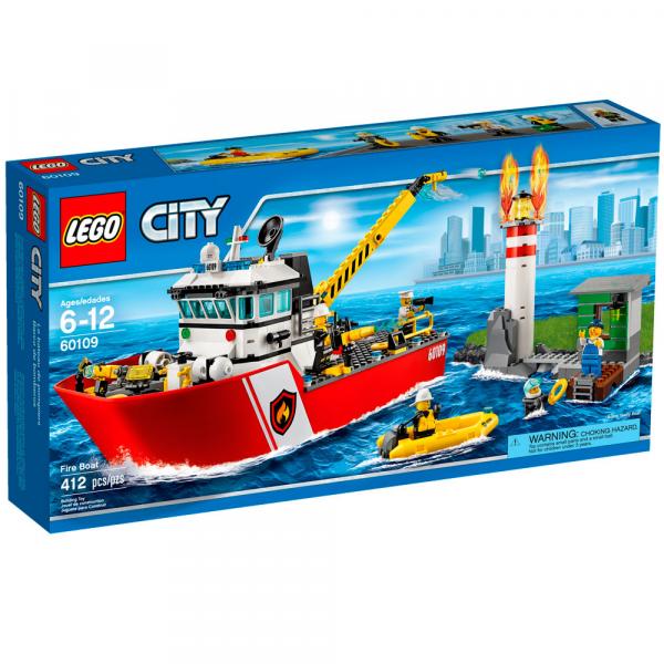 LEGO City - Barco de Combate ao Incêndio - 60109