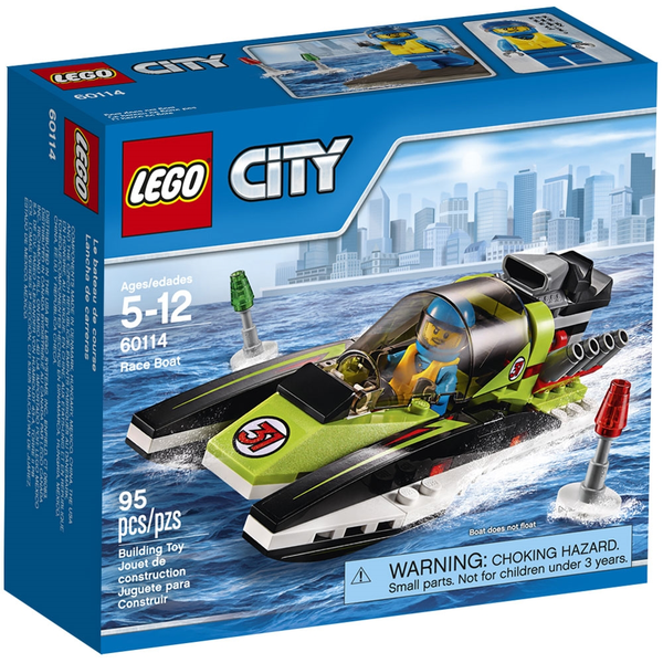 Lego City Barco de Corrida 60114 - LEGO
