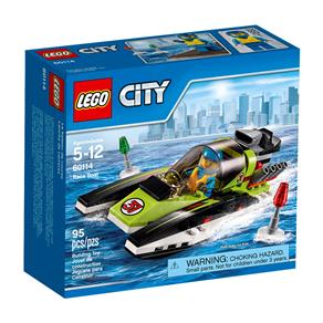 LEGO City Barco de Corrida - 95 Peças