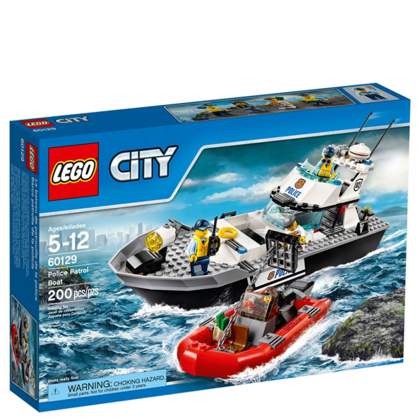 Lego City Barco de Patrulha da Polícia 60129 - LEGO