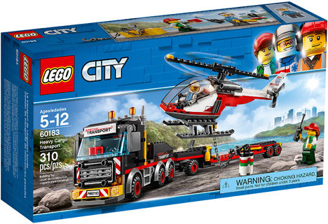 Lego City - Caminhão Carga Pesada - 60183