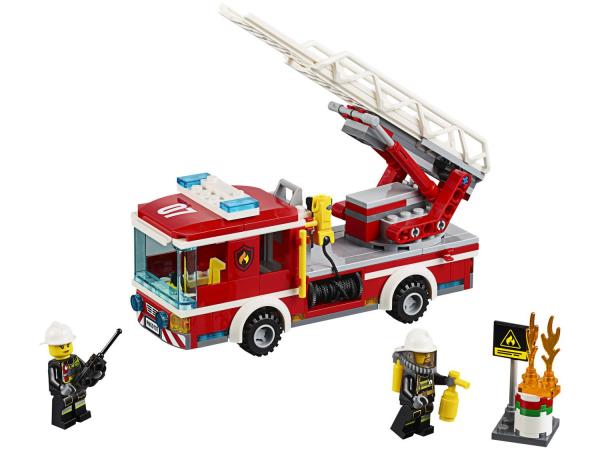 LEGO City Caminhão com Escada de Combate ao Fogo - 214 Peças - LEGO