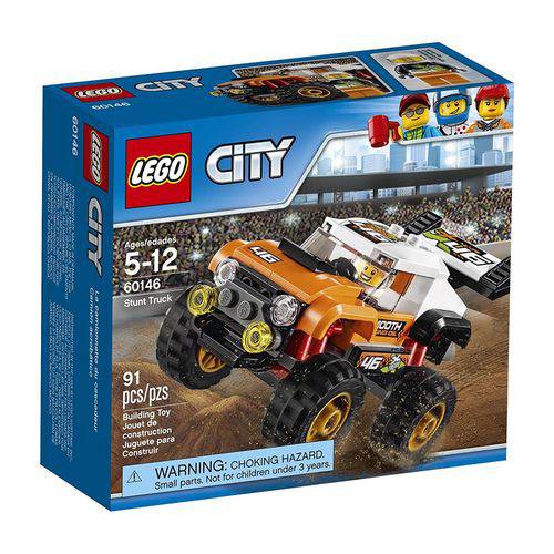 LEGO City - Caminhão de Acrobacias - 91 Peças