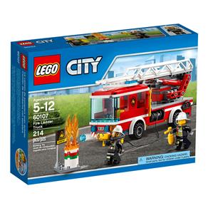 LEGO City Caminhão de Combate ao Fogo - 214 Peças