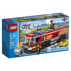 LEGO City Caminhão de Combate ao Fogo no Aeroporto – 326 Peças