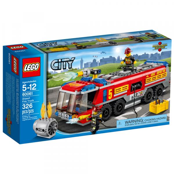 LEGO City - Caminhão de Combate ao Fogo no Aeroporto - 60061