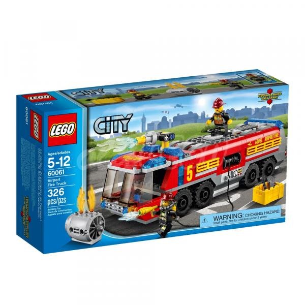 Lego City - Caminhão de Combate ao Fogo no Aeroporto - 60061