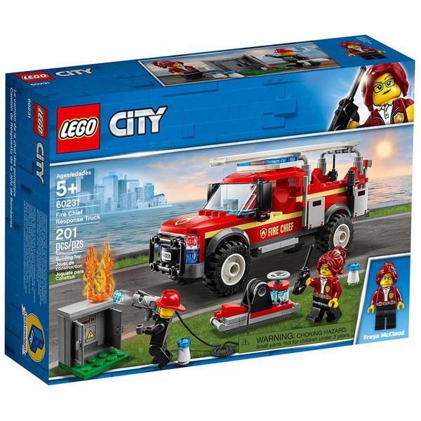 LEGO City - Caminhão do Chefe dos Bombeiros - 201 Pçs - Lego