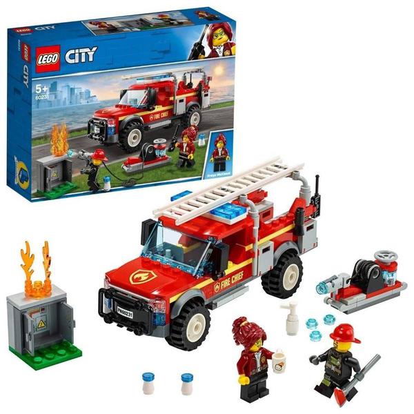 Lego City Caminhao do Chefe dos Bombeiros 201 Pecas 60231