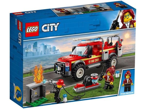 LEGO City Caminhão do Chefe dos Bombeiros - 201 Peças 60231