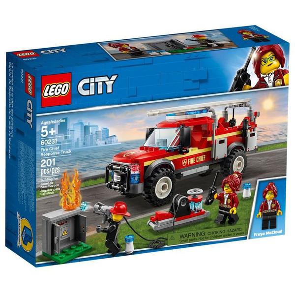Lego City Caminhao do Chefe de Bombeiros 60231