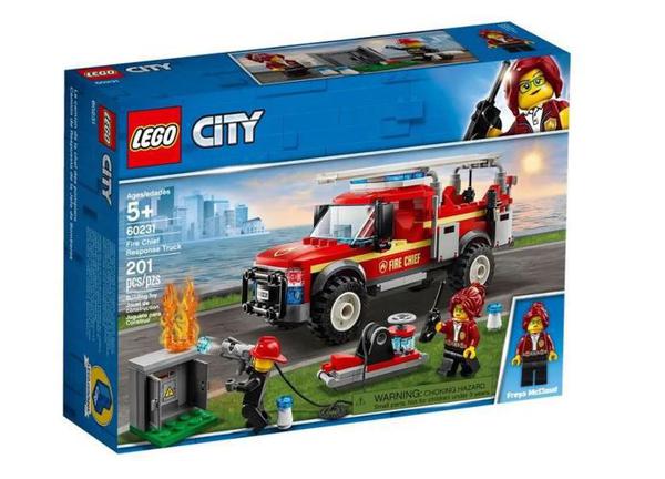 Lego City Caminhao do Chefe dos Bombeiros 60231