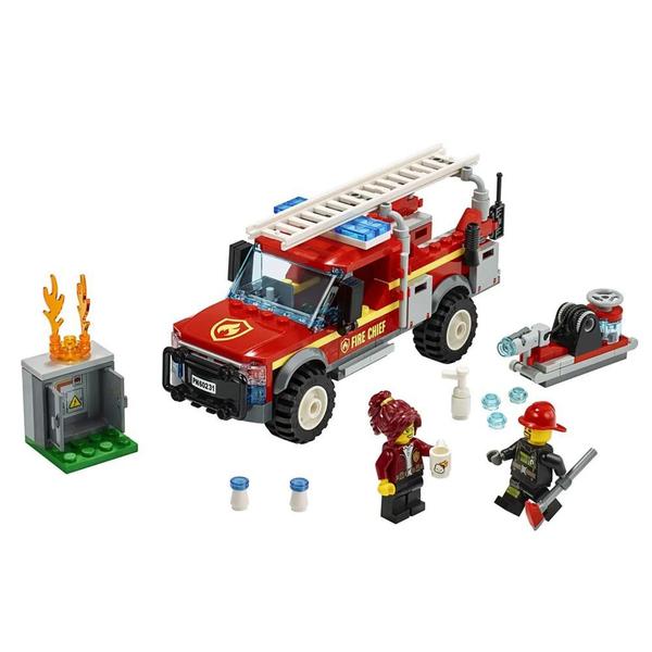 Lego City - Caminhão do Chefe dos Bombeiros - Lego