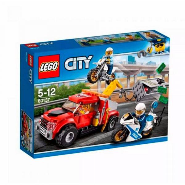 Lego City Caminhão Reboque em Dificuldade