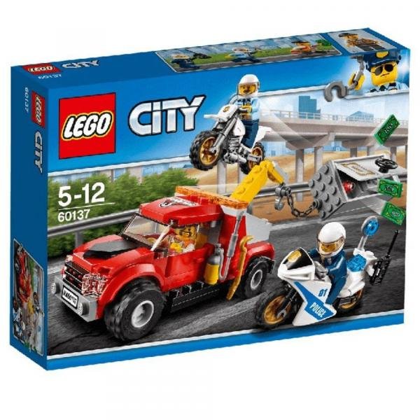 Lego City - Caminhao Reboque em Dificuldades 60137