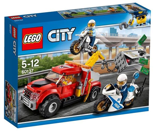 LEGO City - Caminhão Reboque em Dificuldades - 60137