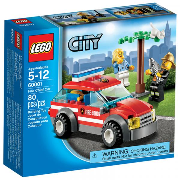 LEGO City - Carro do Chefe dos Bombeiros - 60001
