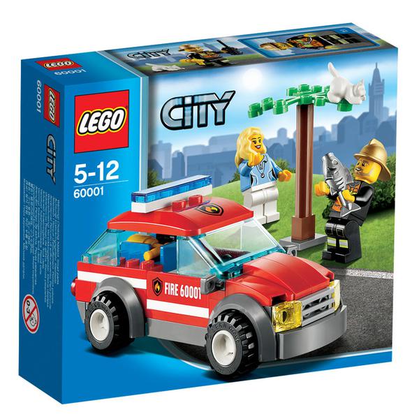 Lego City - Carro do Chefe dos Bombeiros - 60001