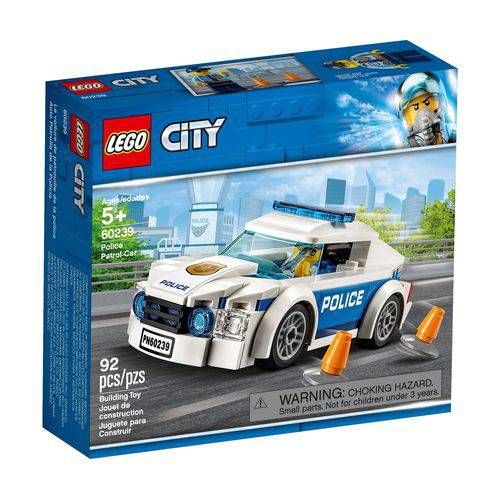 Lego City Carro Patrulha da Policia 60239