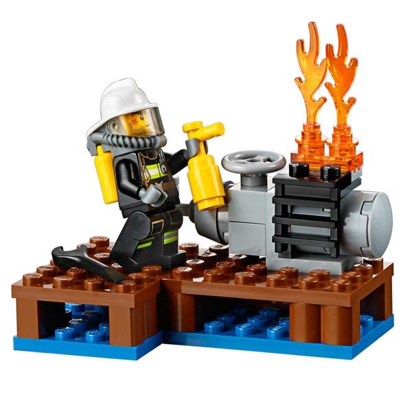 Lego City - Conjunto Iniciação para Combate ao Fogo 60106 - Lego