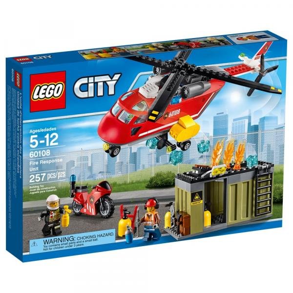 Lego City - Corpo de Intervenção dos Bombeiros - 60108