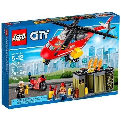 Lego City - Corpo de Intervenção dos Bombeiros - 60108