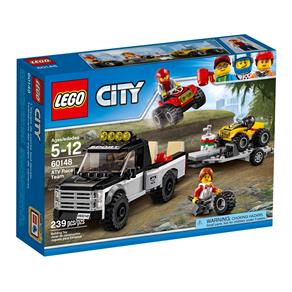 LEGO City Equipe de Corrida de Veículo Off-Road - 239 Peças