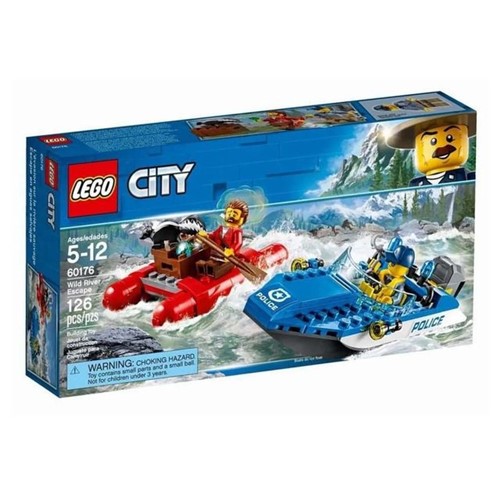 Lego City Fuga no Rio Furioso 126 Peças 60176