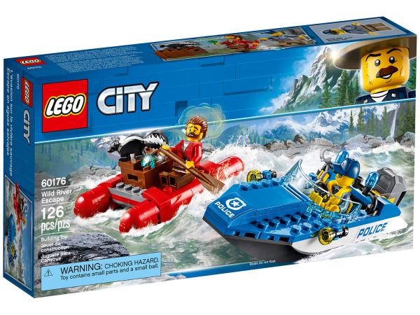 LEGO City Fuga no Rio Furioso 126 Peças - 60176