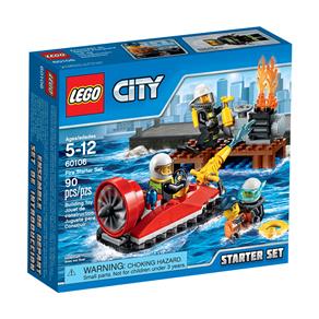 LEGO City Iniciação para Combate ao Fogo - 90 Peças