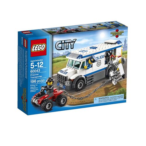 Lego City - Locomoção de Prisioneiros - 196 Peças