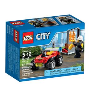 LEGO City Off Road de Combate ao Fogo - 64 Peças