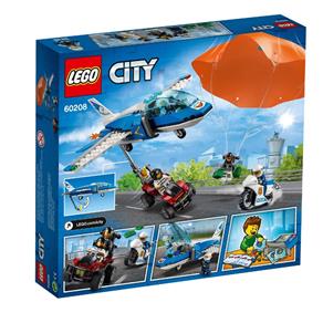 LEGO City - Patrulha Aérea com Paraquedas - 60208 Lego