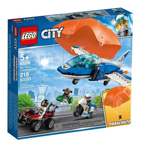 Lego City - Patrulha Aérea com Paraquedas - 60208