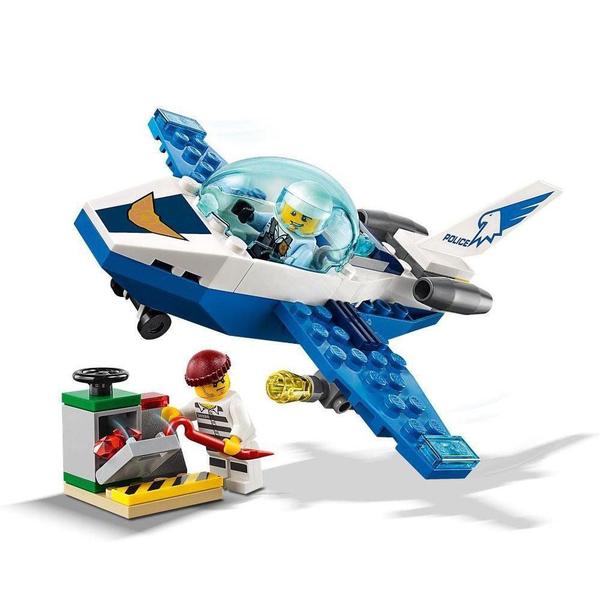 Lego City - Patrulha Aérea Jato-patrulha - Lego 60206!